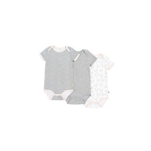 Snugabye Gertex Dream Baby Girls Short Sleeve Bodysuit 3 pack in Giftbox