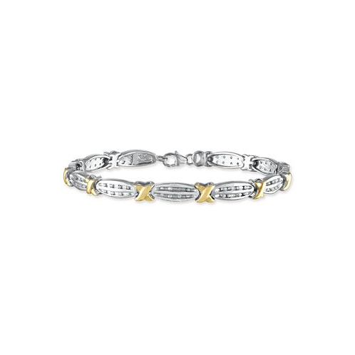 Macys Diamond 1/2 ct. t.w. Bracelet in Sterling Silver