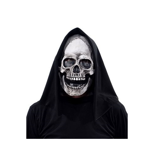 Zagone Studios ZagOne Size Studios Glow Grim Skull Uv Latex Adult Costume Mask One Size
