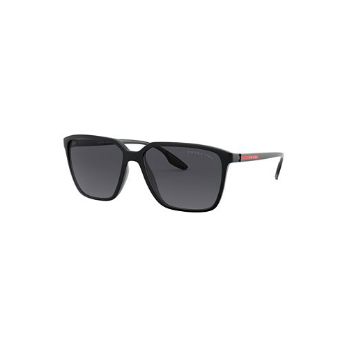 PRADA LINEA ROSSA Mens Polarized Sunglasses PS 06VS 58