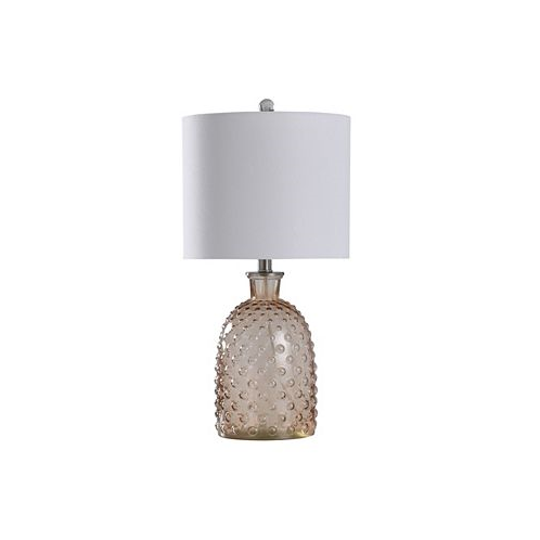 StyleCraft Home Collection StyleCraft Textured Glass Table Lamp