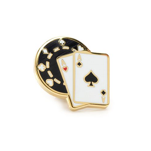 Cufflinks Inc. Mens Poker Lapel Pin