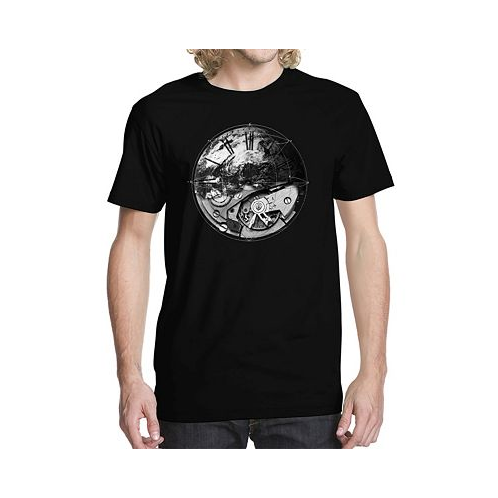 Beachwood Mens Clockwork Earth Graphic T-shirt