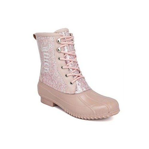 Juicy Couture Womens Talos Glitter Rain Boots