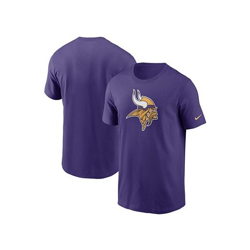 Nike Mens Purple Minnesota Vikings Primary Logo T-shirt