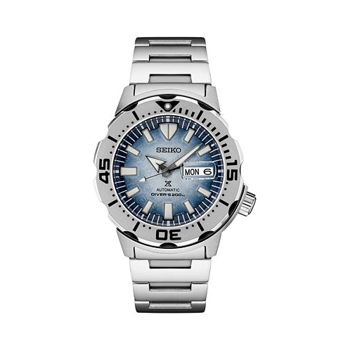 Seiko Mens Automatic Prospex Special Edition Stainless Steel Bracelet Watch 42mm