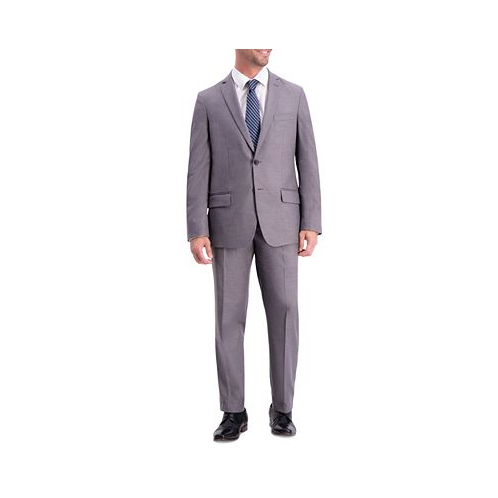 Haggar Mens Slim Fit Textured Weave Suit Separate Jacket