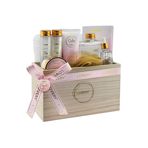 Lovery Milky Coconut Home Spa Body Care Gift Set 10 Piece