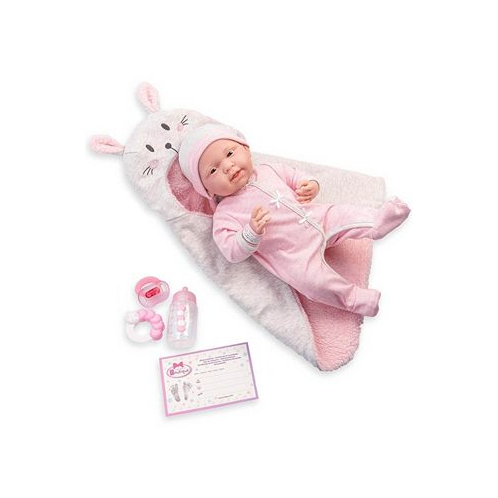 JC TOYS La Newborn Nursery 15.5 Baby Doll Bunting Bunny Gift Set 9 Pieces