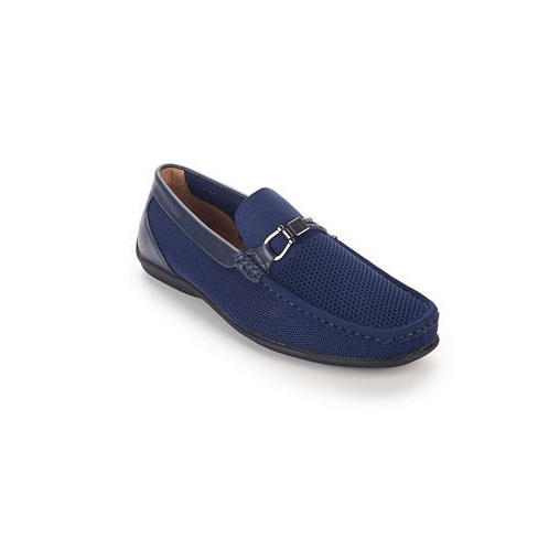 Aston Marc Mens Knit Driving Shoe Loafers