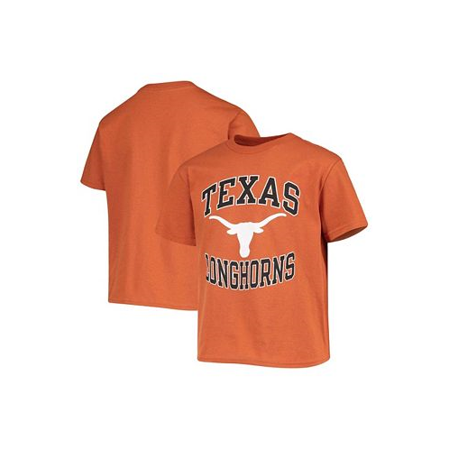 Champion Big Boys Texas Orange Texas Longhorns Circling Team Jersey T-shirt
