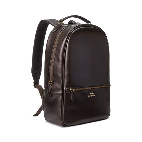 Polo Ralph Lauren Mens Leather Backpack