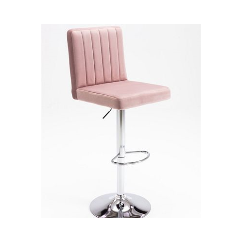 Best Master Furniture Yorkie Upholstered Modern Swivel Bar Stool Set of 2