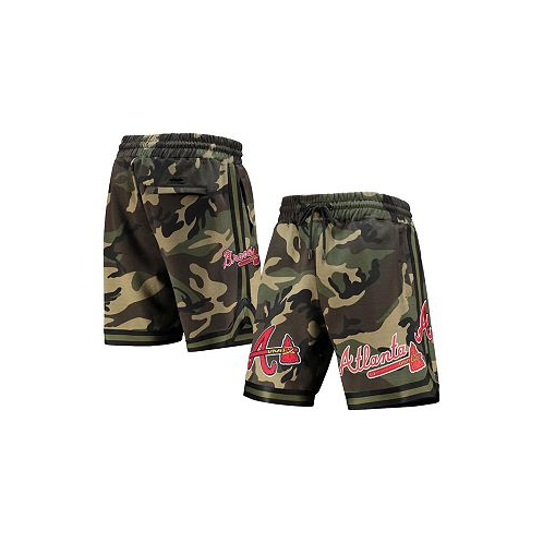 Pro Standard Mens Camo Atlanta Braves Team Shorts