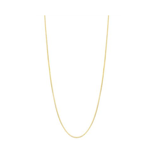 Macys 20 Box Chain Necklace (3/4mm) in14k Gold