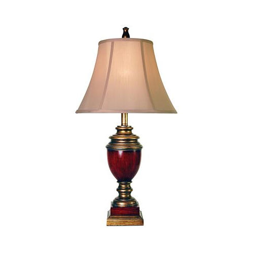 StyleCraft Home Collection StyleCraft Classic Lines Of Bronze Gamet Urn Buffet Table Lamp