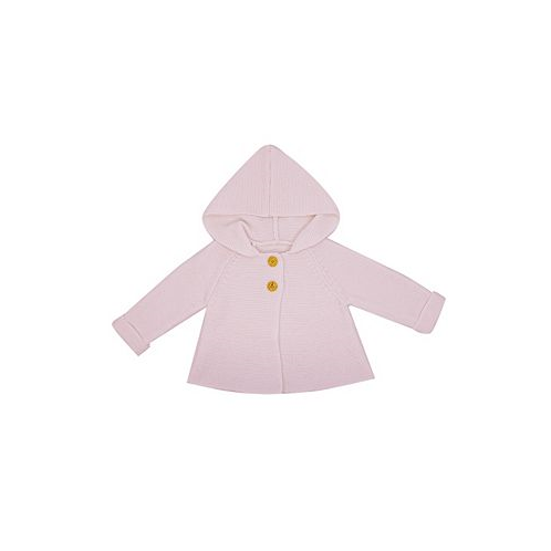 Baby Mode Signature Baby Girls Long Sleeve Hooded Sweater