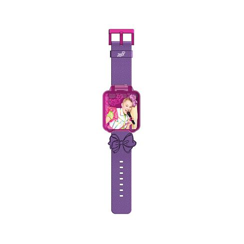 Nickelodeon Kids Jojo Siwa Educational Learning Pink Silicone Strap Watch 40mm