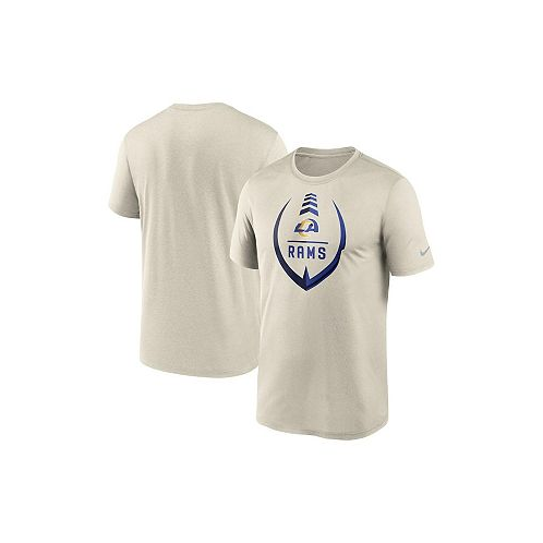 Nike Mens Bone Los Angeles Rams Icon Legend Performance T-shirt