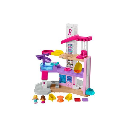 Fisher Price Little People Barbie Little DreamHouse Toddler Playset Lights