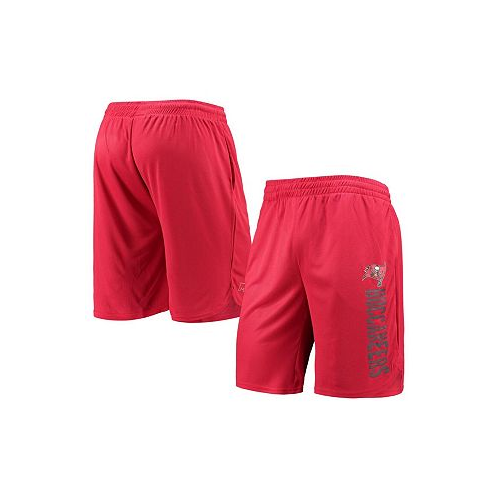 MSX by Michael Strahan Mens Red Tampa Bay Buccaneers Training Shorts