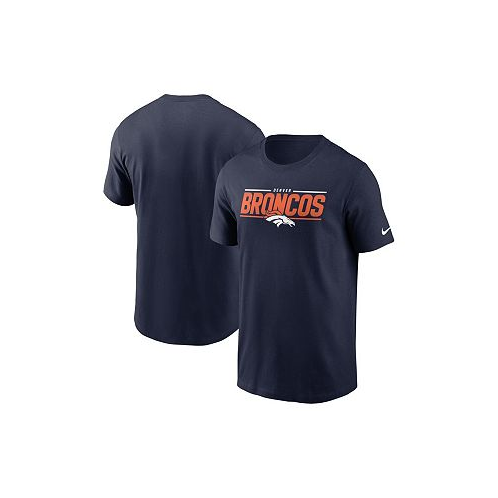 Nike Mens Navy Denver Broncos Muscle T-shirt
