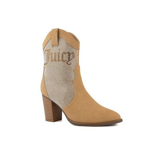 Juicy Couture Womens Tamra Embellished Western Boots