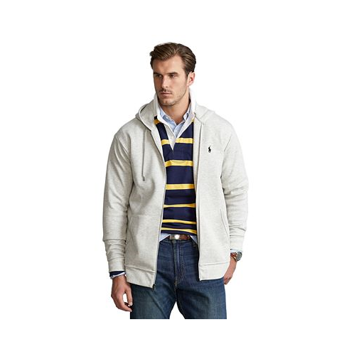 Polo Ralph Lauren Mens Big & Tall Double-Knit Full-Zip Hoodie