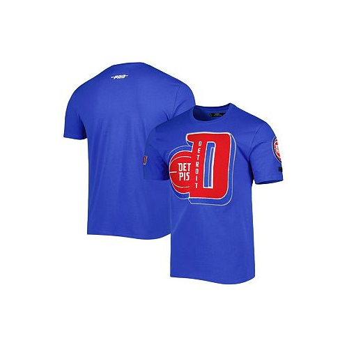 Pro Standard Mens Blue Detroit Pistons Mash Up Capsule T-shirt