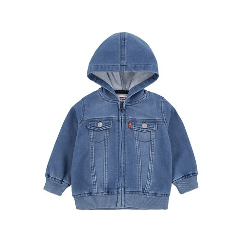 Levis Baby Boys or Baby Girls Knit Hooded Jacket