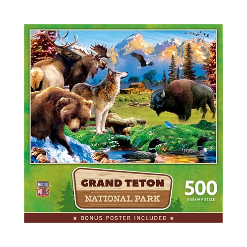 Masterpieces Grand Teton National Park 500 Piece Jigsaw Puzzle