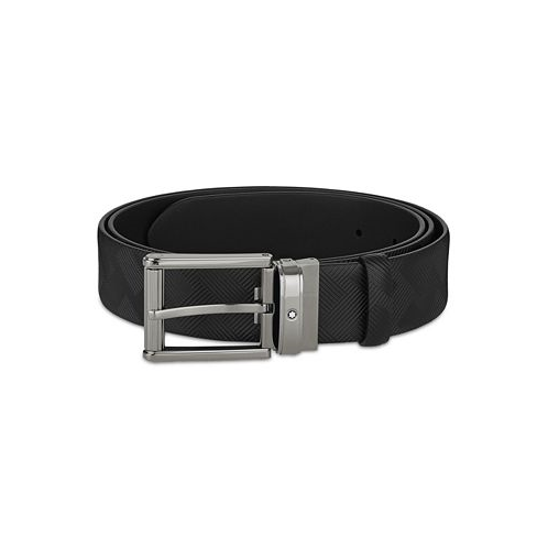 Montblanc Mens Pin-Buckle Leather Belt