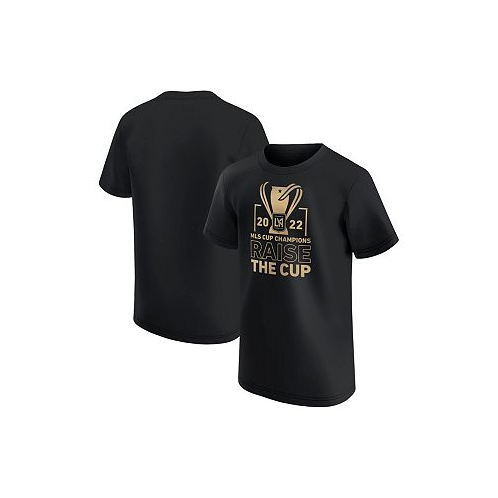 Fanatics Big Boys Black LAFC 2022 MLS Cup Champions Parade T-shirt