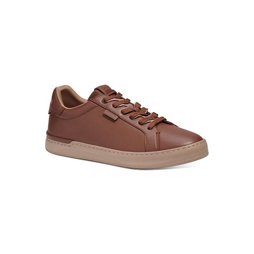 COACH Mens Lowline Leather Sneakers
