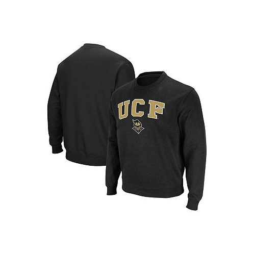 Colosseum Mens UCF Knights Arch & Logo Tackle Twill Pullover Sweatshirt