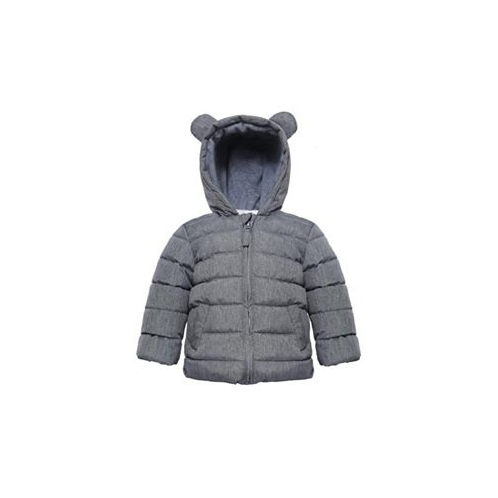Rokka&Rolla Baby Boys Fleece Hooded Puffer Jacket