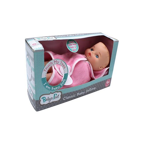 Babys First by Nemcor Bath Time with Softina Pink Toy Doll