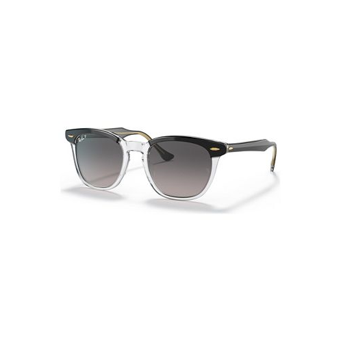 Ray-Ban Unisex Polarized Low Bridge Fit Sunglasses Hawkeye 54