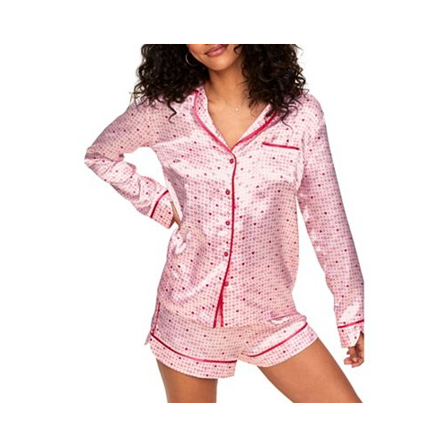 Adore Me Womens Sam Pajama Top & Short Pajama Set