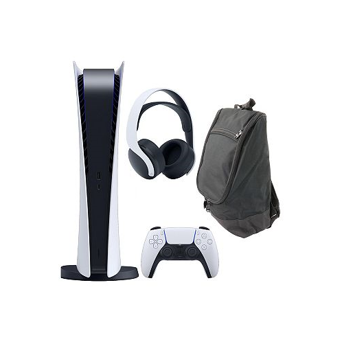 PlayStation 5 Digital Console with Pulse Headset and Carry Bag (PS5 Digital Console)