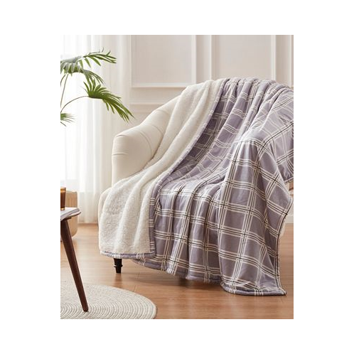 Westing House Microfiber and Sherpa Reversible Heated Throw 50x 60