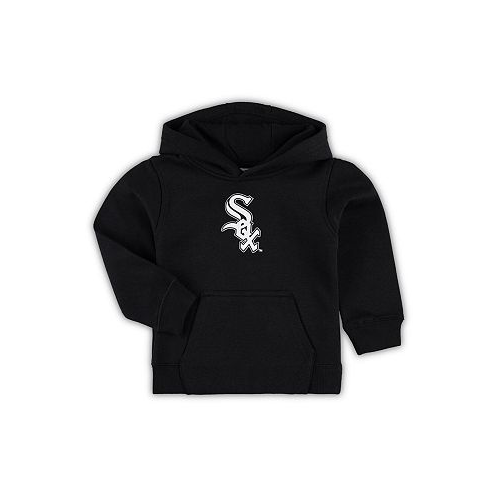Outerstuff Toddler Boys and Girls Black Chicago White Sox Team Primary Logo Fleece Pullover Hoodie