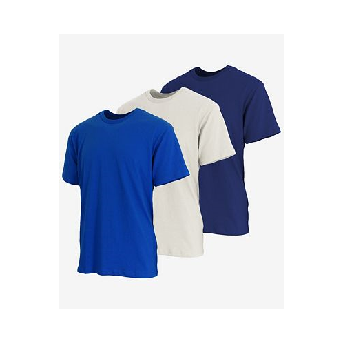 Blue Ice Mens Short Sleeve Crew Neck Classic T-shirt Pack of 3