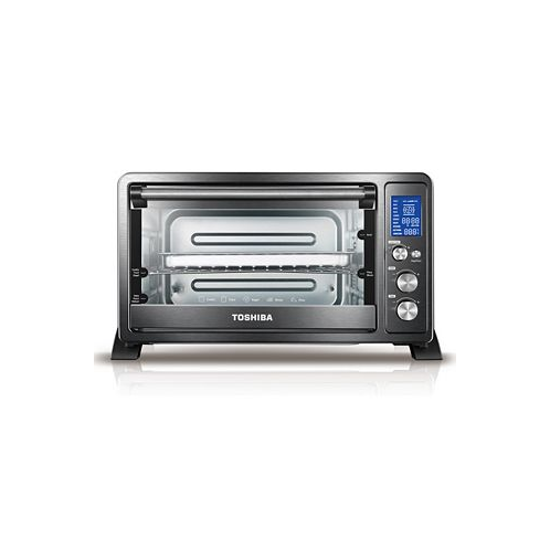 Toshiba 10.78 Digital Convection Toaster Oven Black Stainless