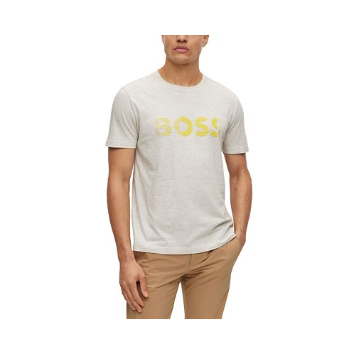 Hugo Boss Mens Logo Artwork T-shirt
