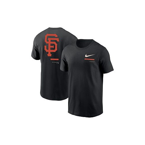 Nike Mens Black San Francisco Giants Over the Shoulder T-shirt