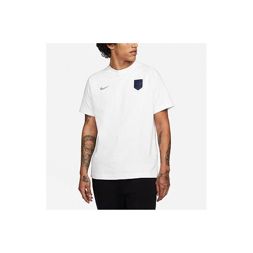Nike Mens White USMNT Travel Raglan T-shirt