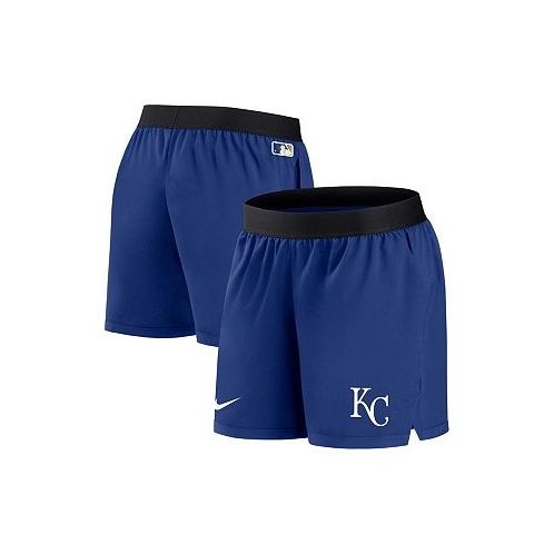 Nike Womens Royal Kansas City Royals Authentic Collection Team Performance Shorts