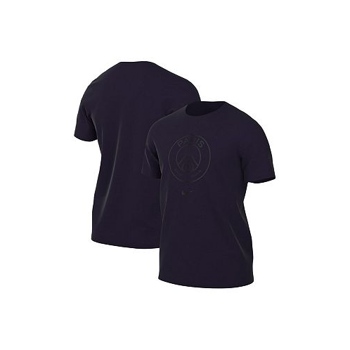 Nike Mens Navy Paris Saint-Germain Crest T-shirt