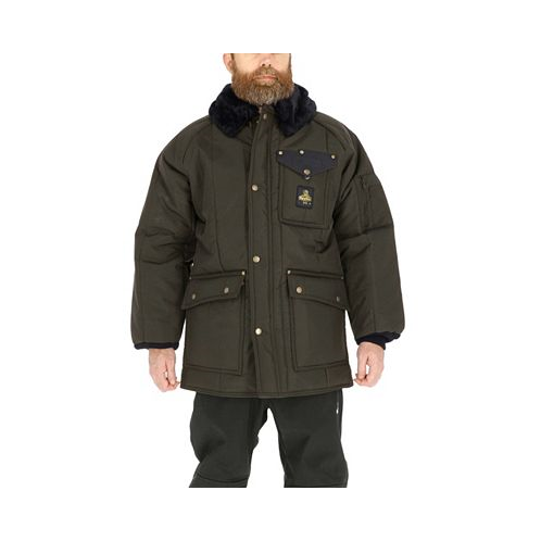 RefrigiWear Big & Tall Insulated Iron-Tuff Siberian Workwear Jacket with Fleece Collar